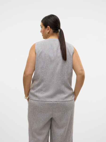 Vero Moda Curve VMCTAMMI MW WIDE TWEED PANT CUR