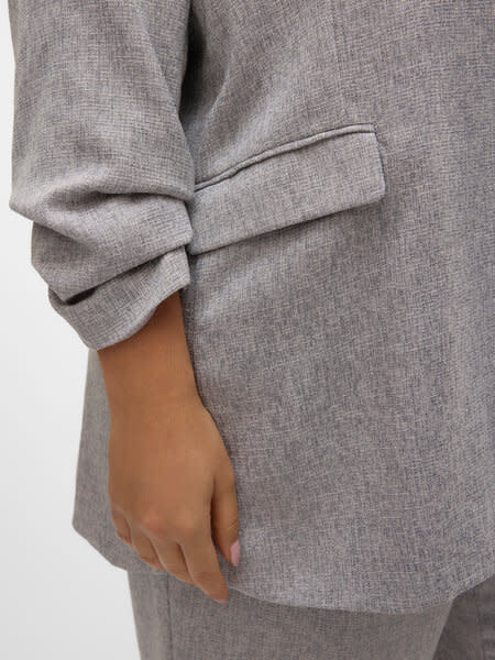 Vero Moda Curve VMCTAMMI 3/4 SL TWEED BLAZER CUR