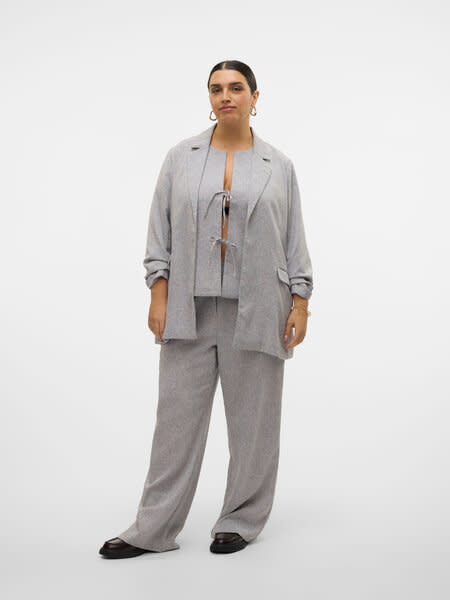 Vero Moda Curve VMCTAMMI 3/4 SL TWEED BLAZER CUR