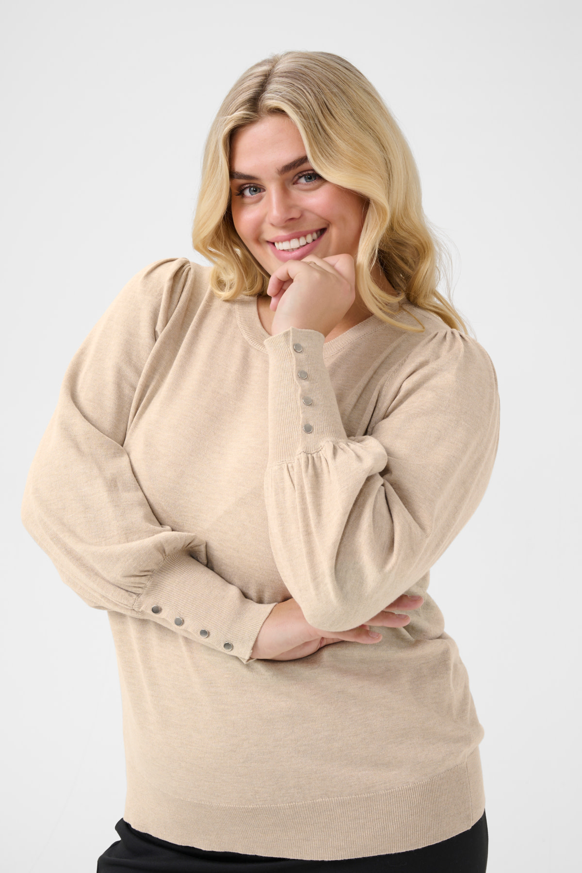 Kaffe Curve KClizzy LS pullover (2 kleuren)
