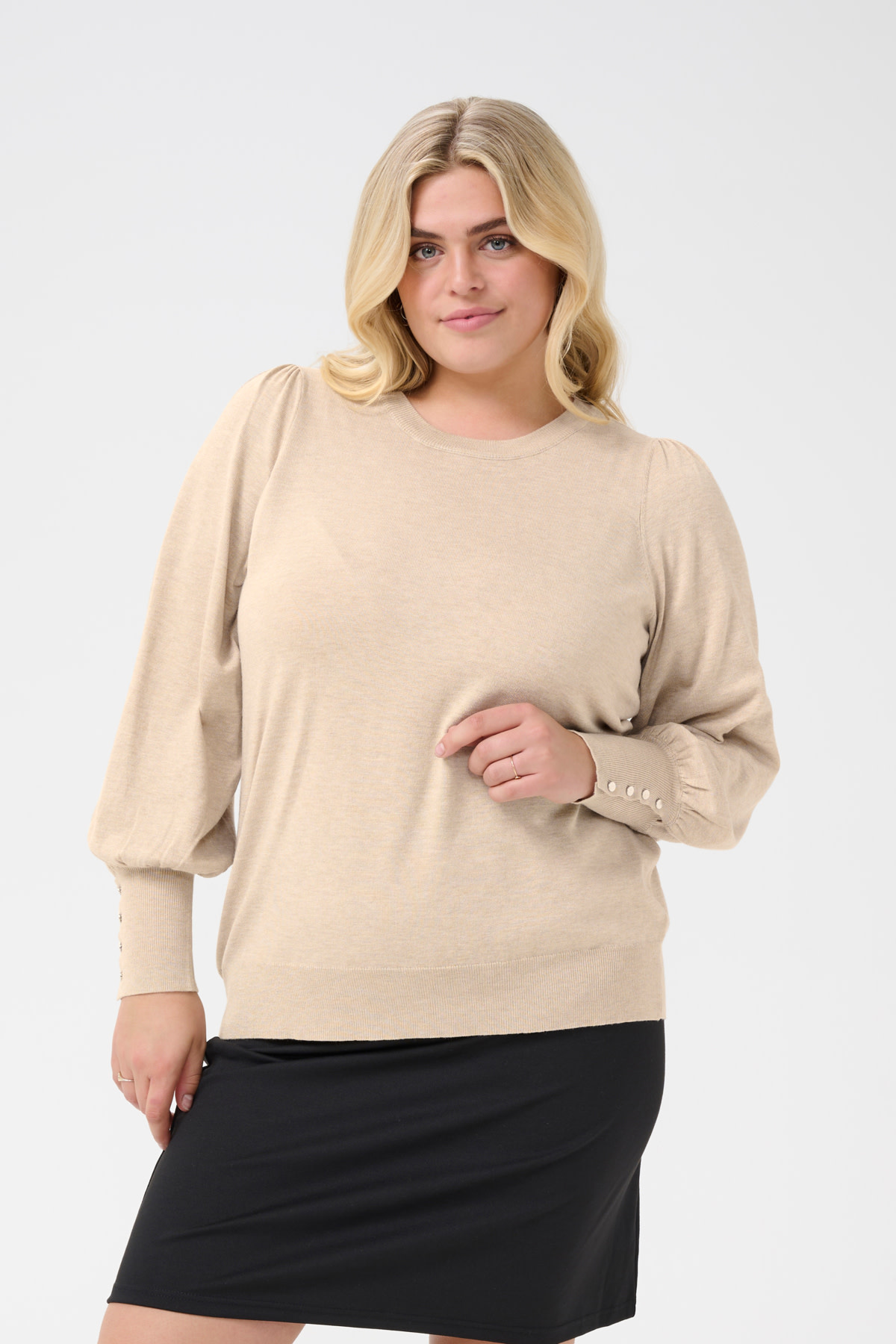 Kaffe Curve KClizzy LS pullover (2 kleuren)