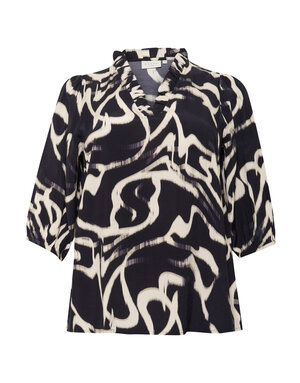 Kaffe Curve KCmaren Frill Blouse