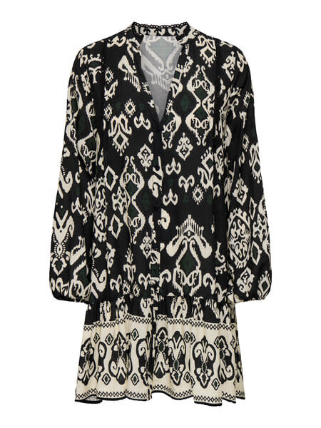 ONLY CARMAKOMA CARAJA LS DRESS WVN NOOS