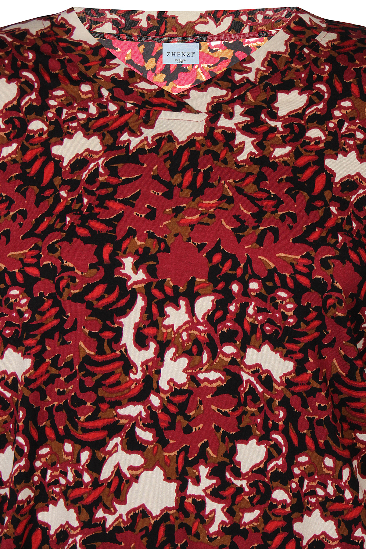 Zhenzi Zh-Sylva 898-Blouse 3/4 (2 kleuren)