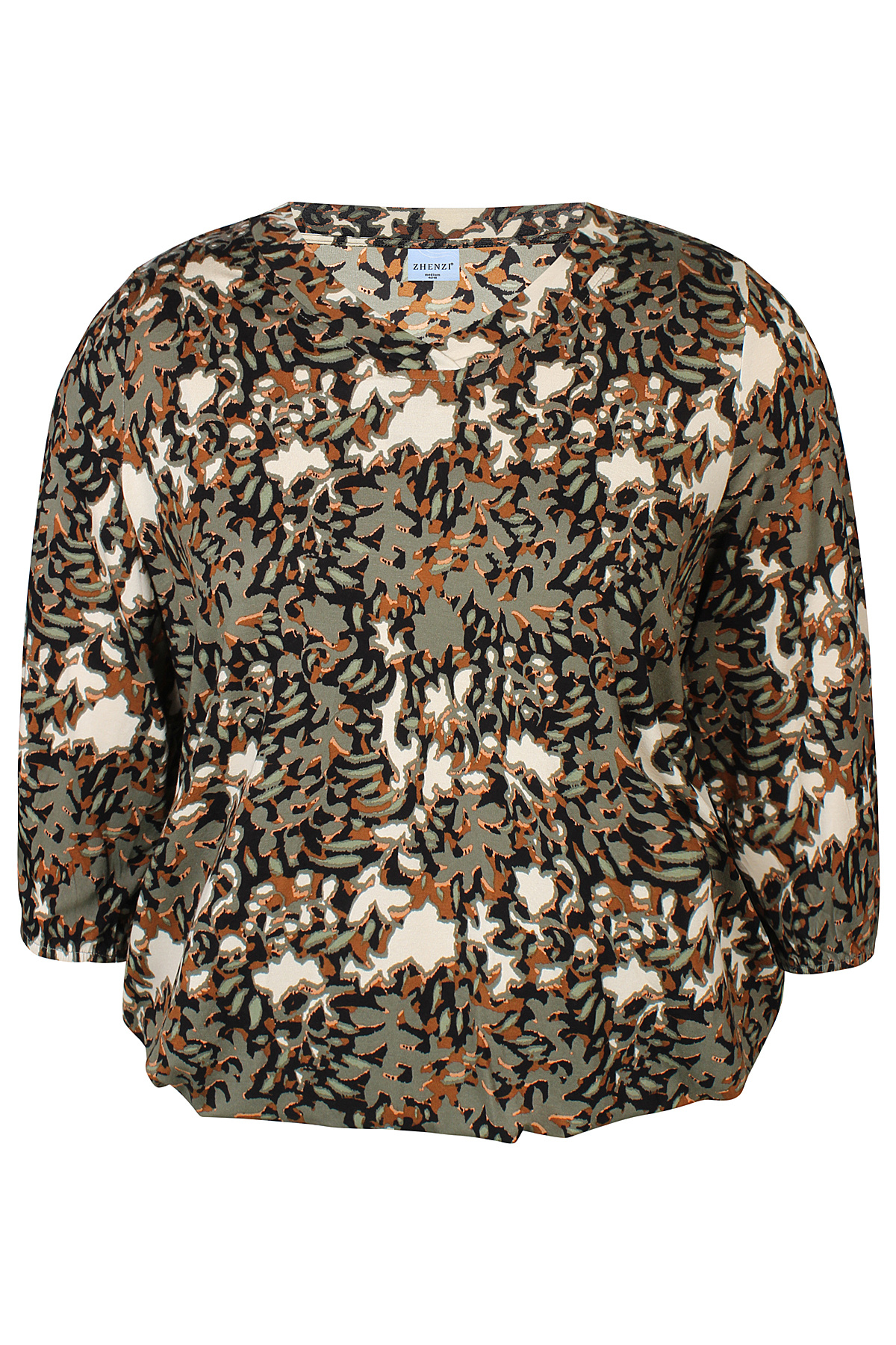 Zhenzi Zh-Sylva 898-Blouse 3/4 (2 kleuren)