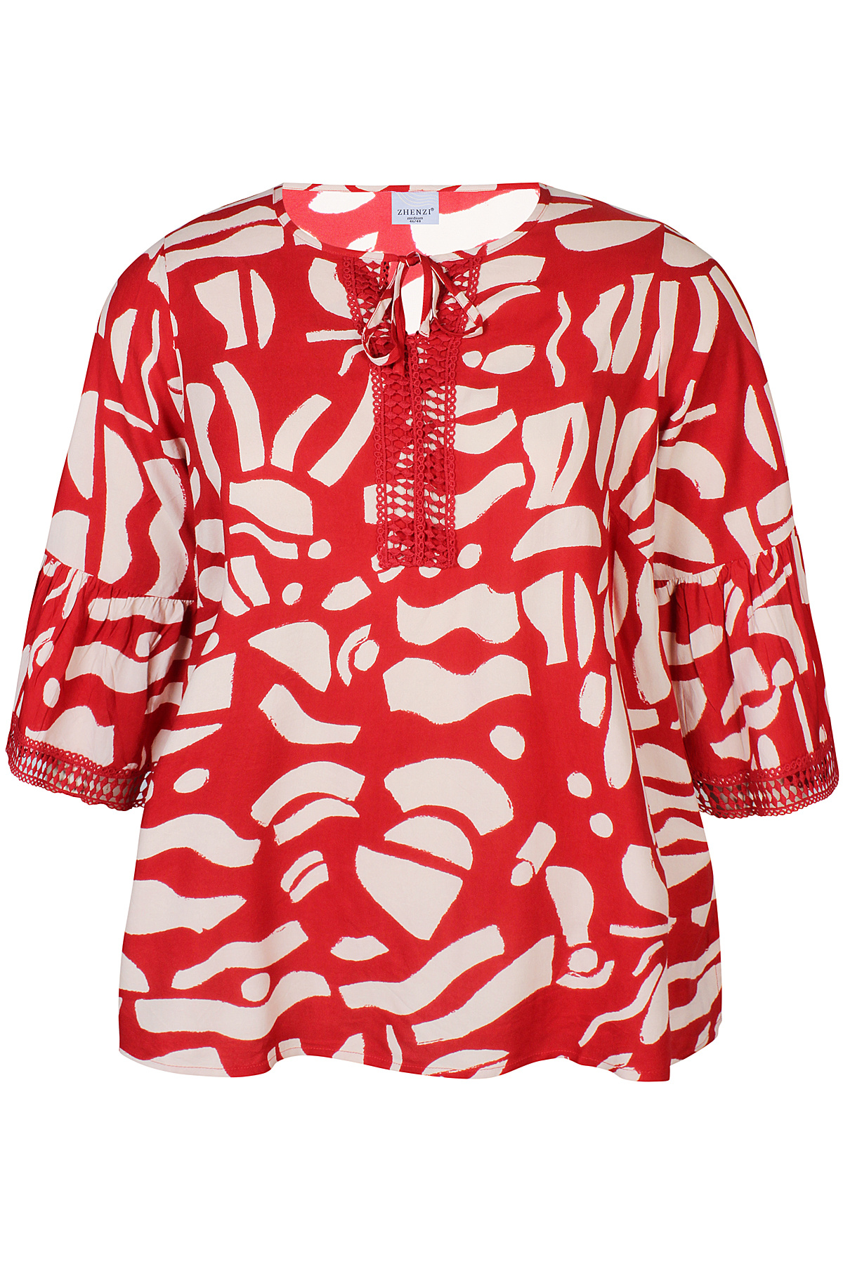 Zhenzi Zh-Oney 925-Blouse 3/4