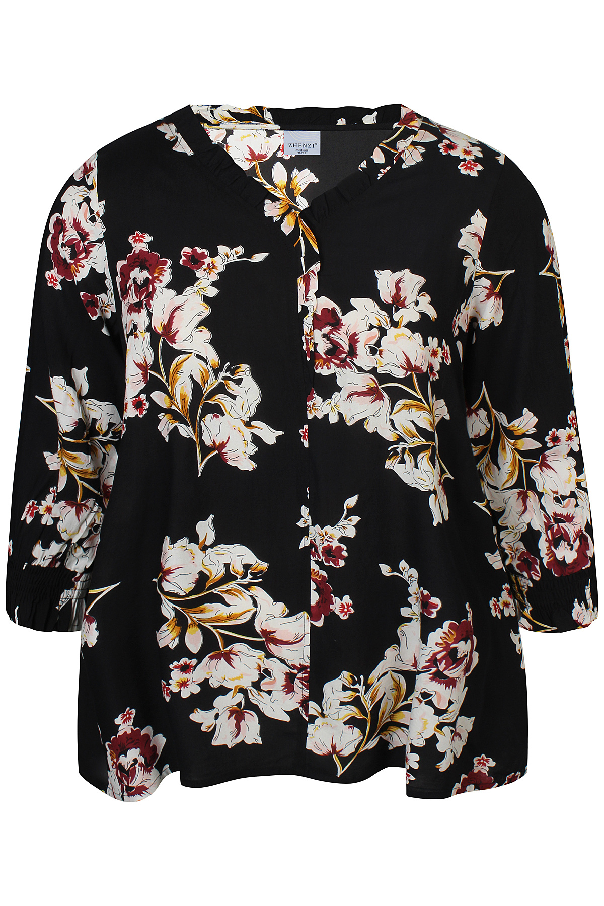 Zhenzi Zh-Ozie 936-Blouse 3/4