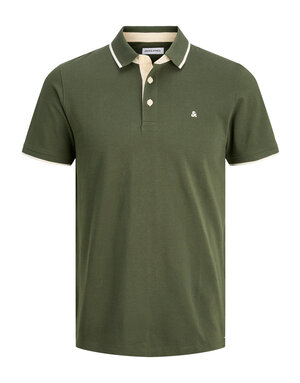 JACK&JONES PLUS JJEPAULOS POLO SS NOOS PLS (meerdere kleuren)