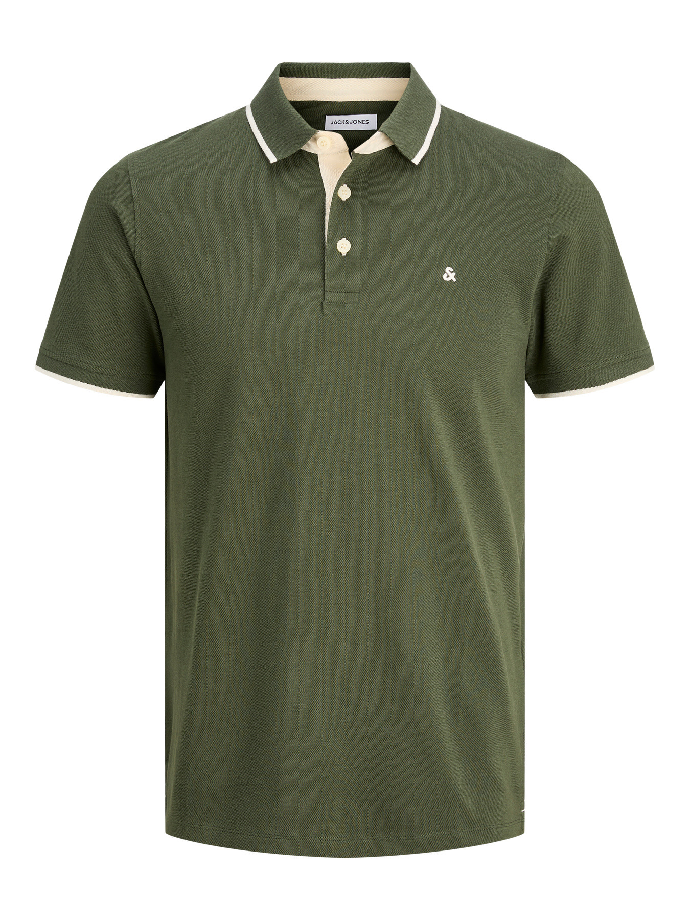 JACK&JONES PLUS JJEPAULOS POLO SS NOOS PLS (meerdere kleuren)