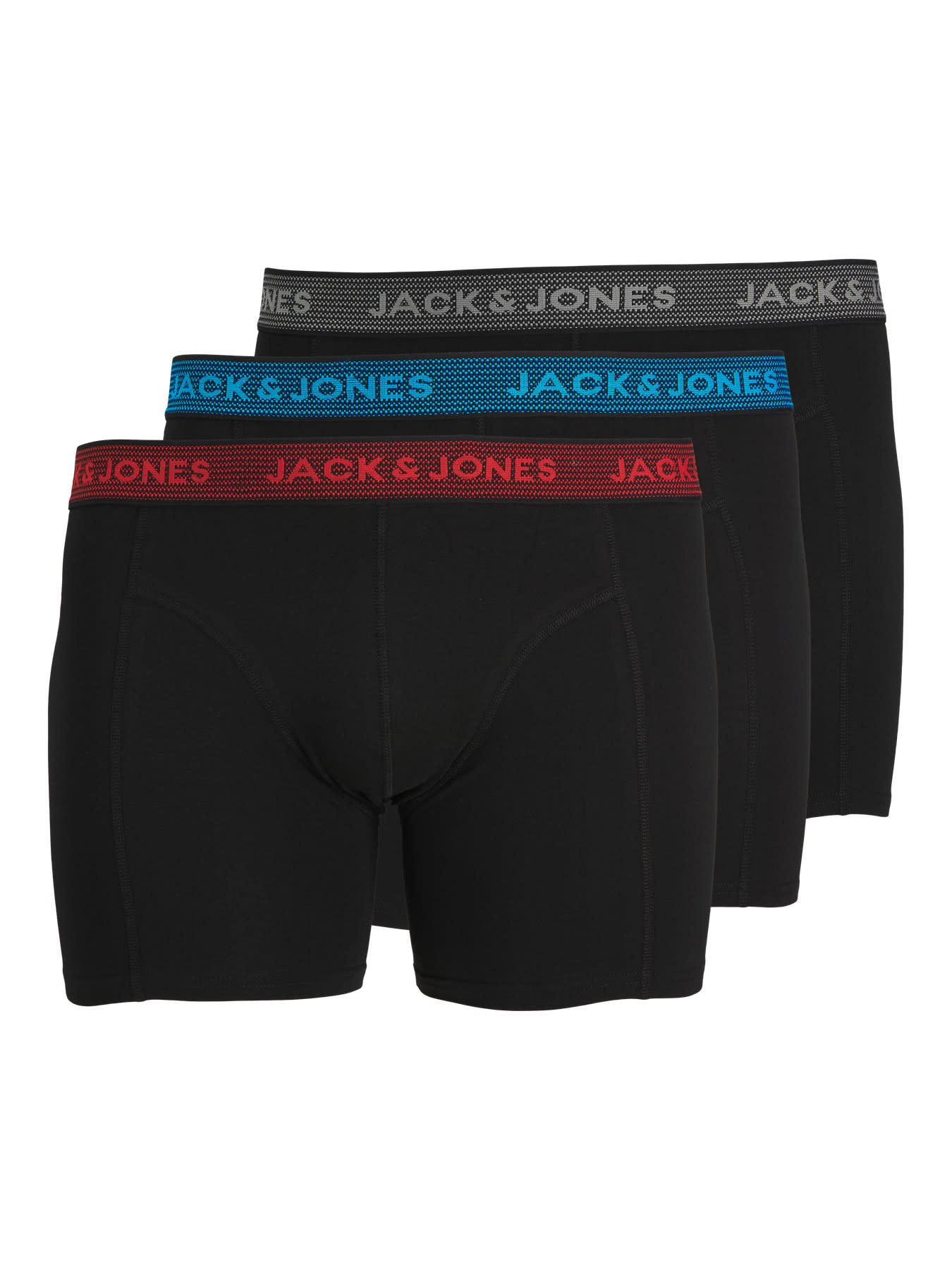 JACK&JONES PLUS JACWAISTBAND TRUNKS 3 PACK NOOS PLS