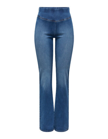 ONLY CARMAKOMA CARROYAL MID WAIST FLARED LEGGING NOOS (2 kleuren, 2 lengtes)