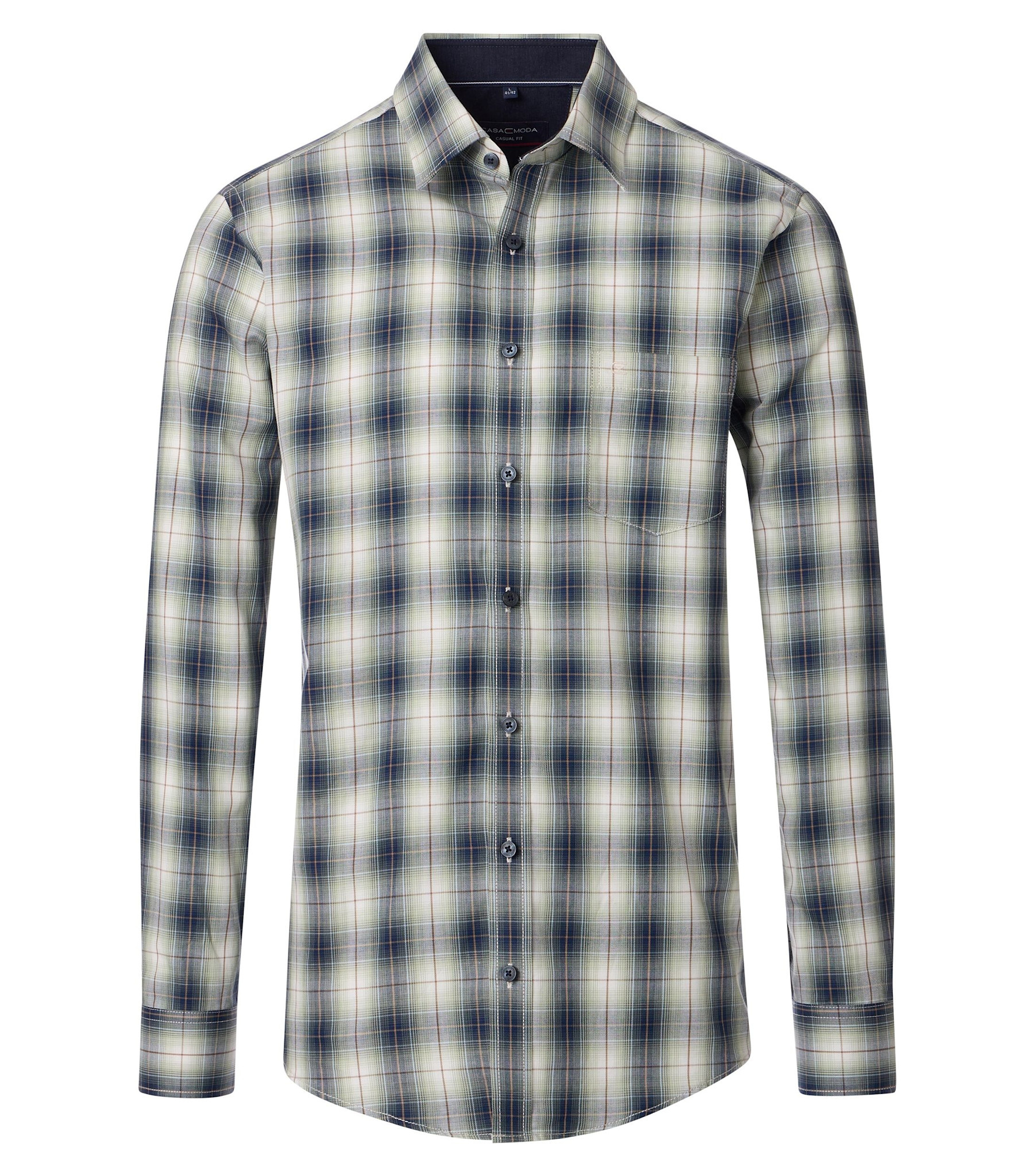 CASAMODA Leisure shirt 1/1 sleeve kent check