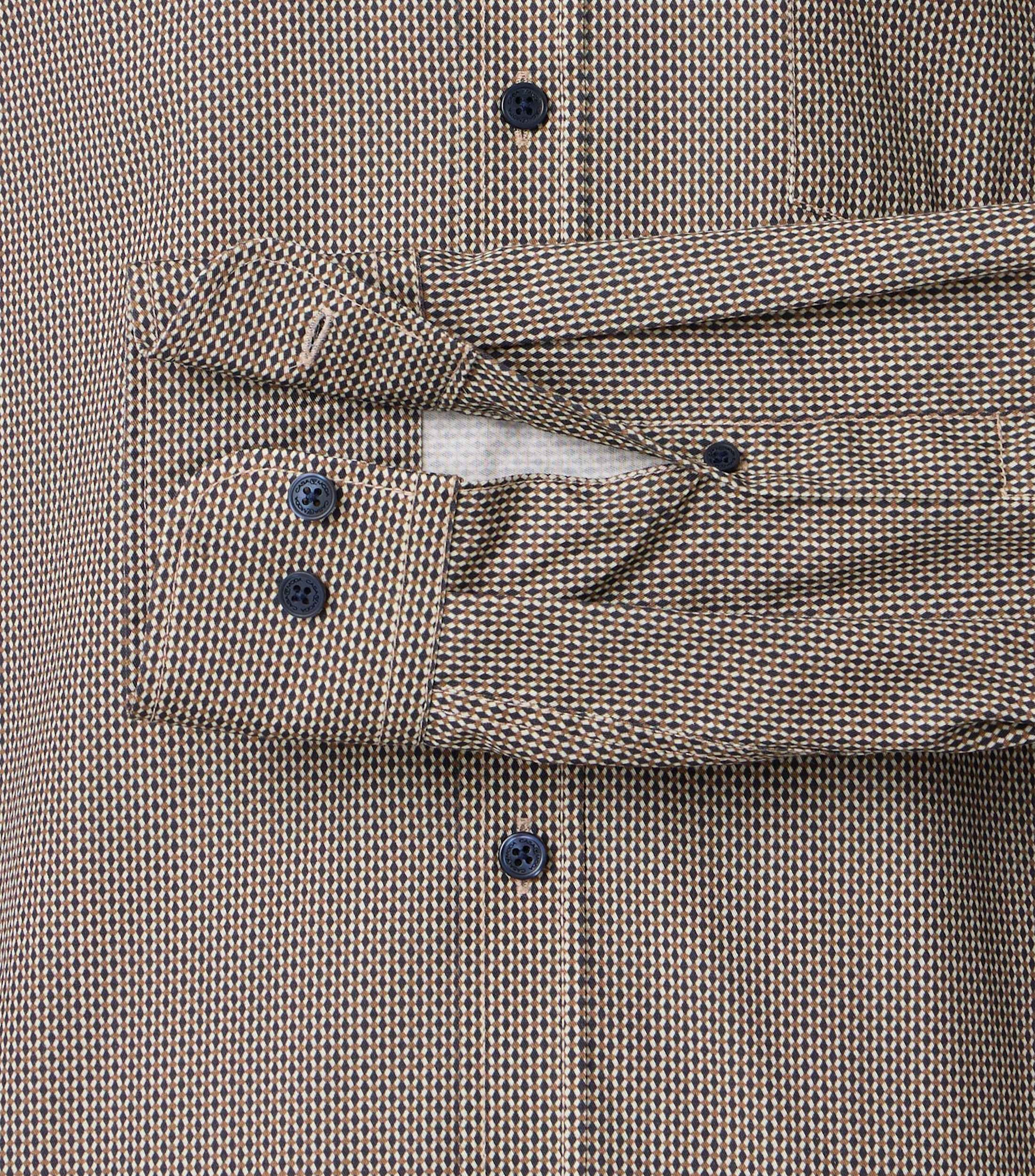 CASAMODA Leisure shirt 1/1 sleeve kent print (2 kleuren/prints)