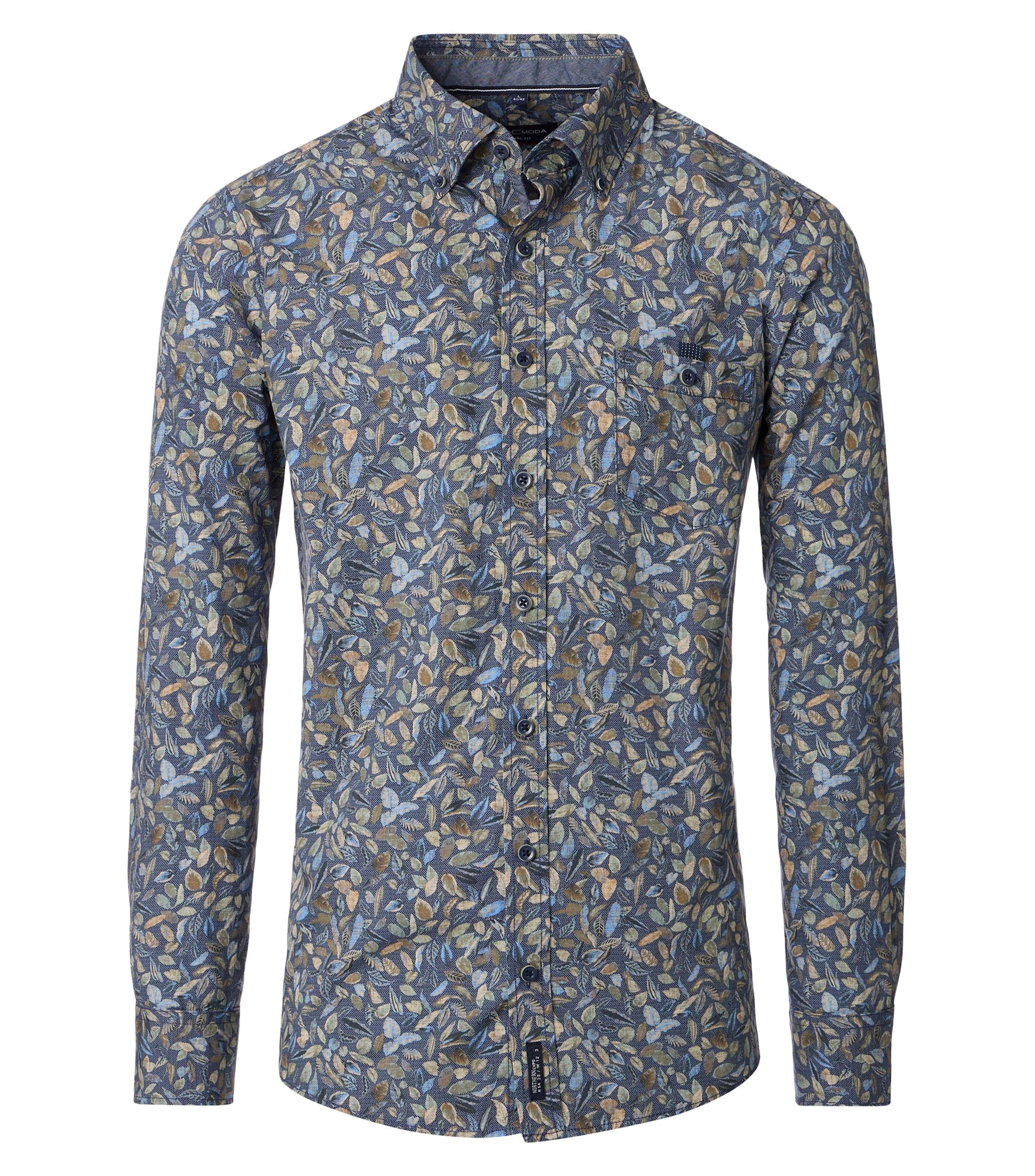 CASAMODA Leisure shirt 1/1 sleeve b.d. print