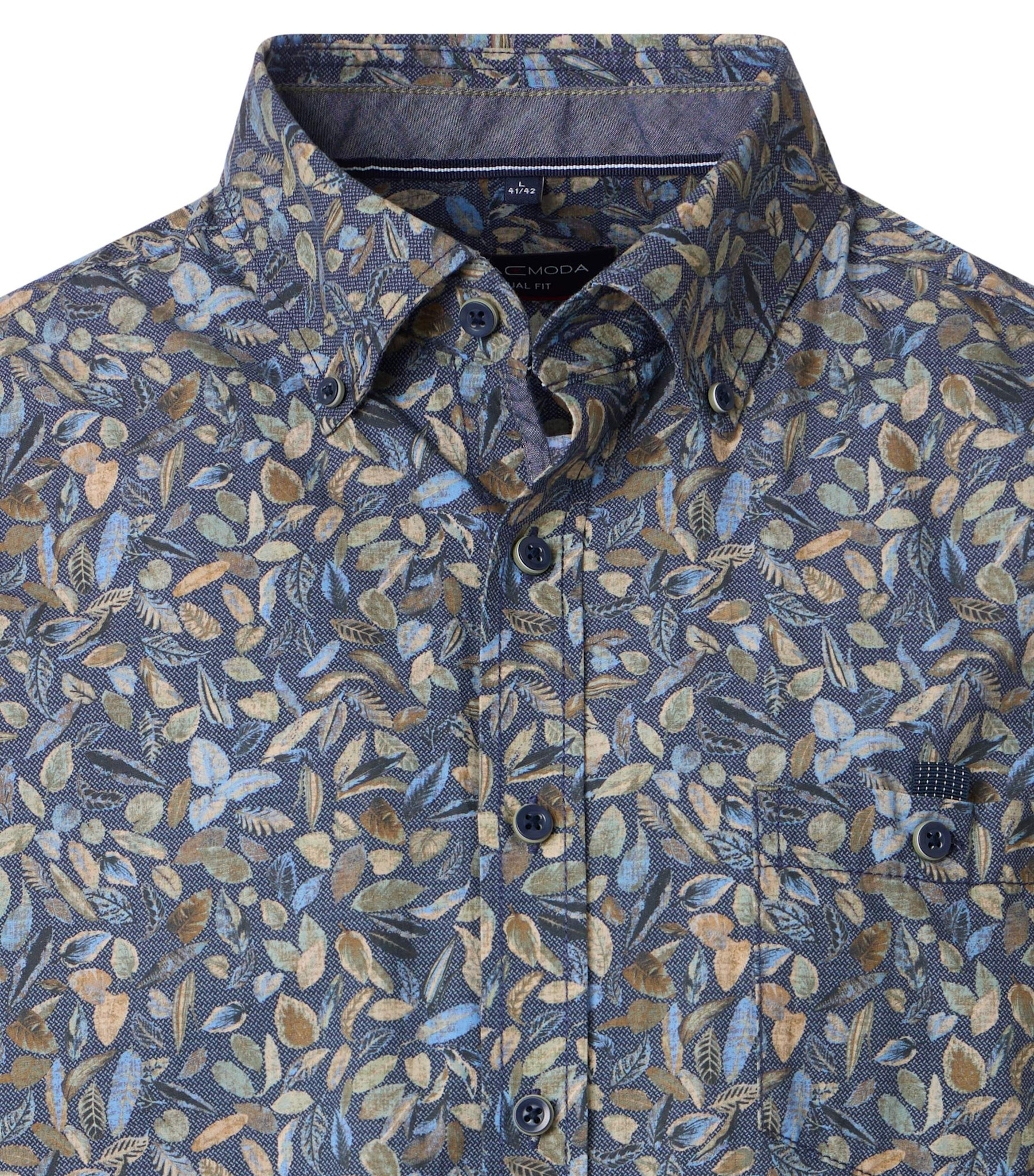 CASAMODA Leisure shirt 1/1 sleeve b.d. print