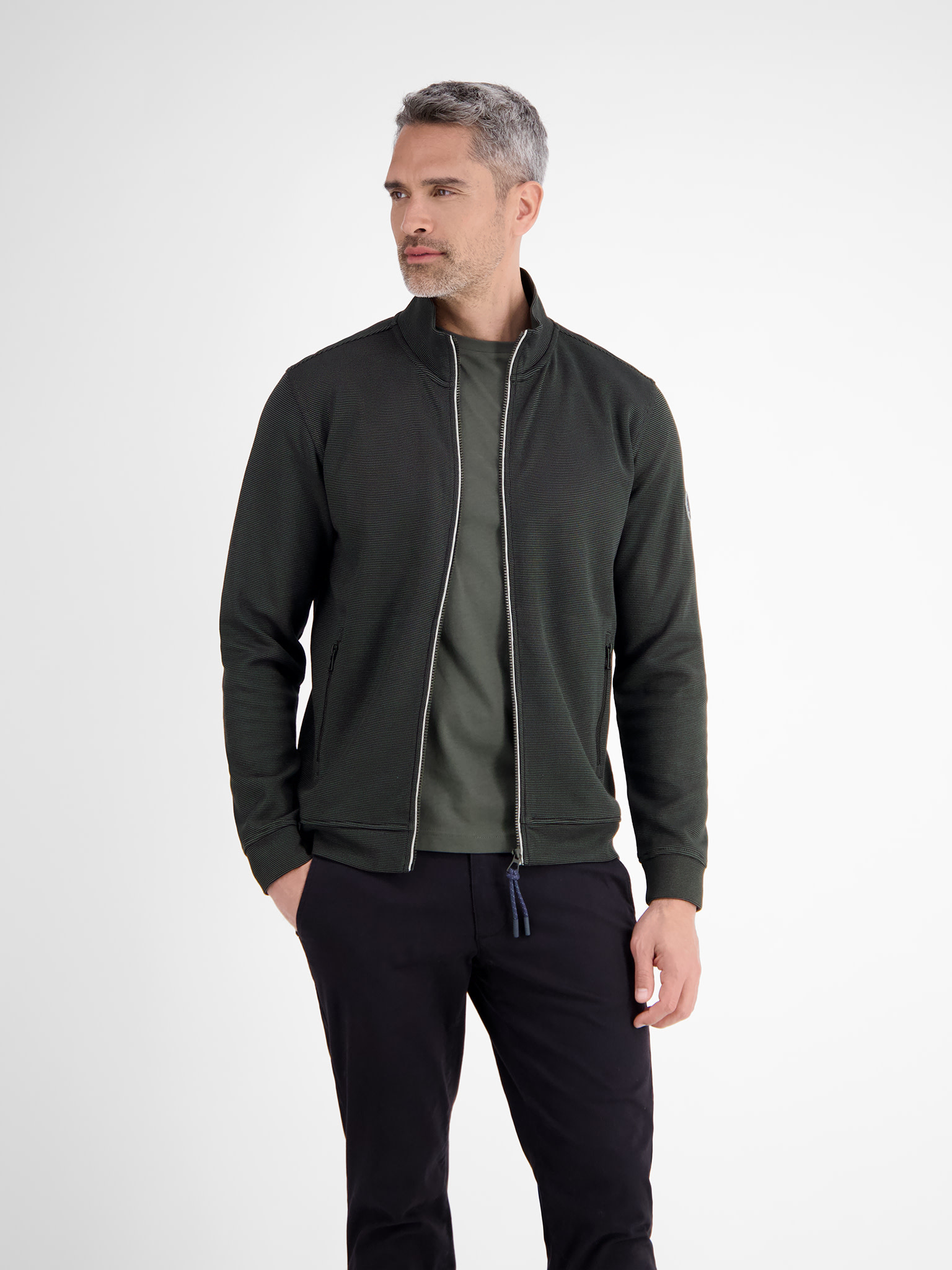 LERROS SWEAT JACKET SELANIK (2 kleuren
