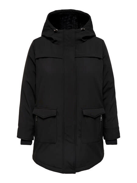ONLY CARMAKOMA CARMAASTRICHT SOFTSHELL PARKA OTW NOOS
