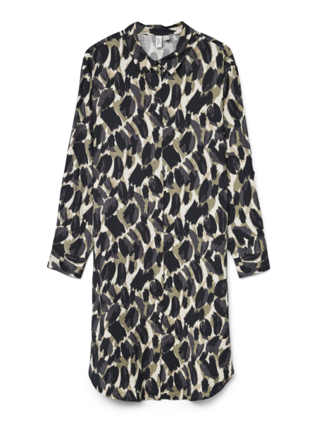 Vero Moda Curve VMCFANINI BLK SHIRT DRESS WVN BTQ GA CUR