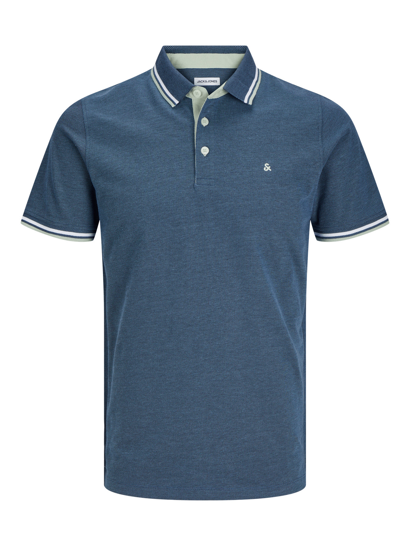 JACK&JONES PLUS JJEPAULOS POLO SS NOOS PLS (meerdere kleuren)