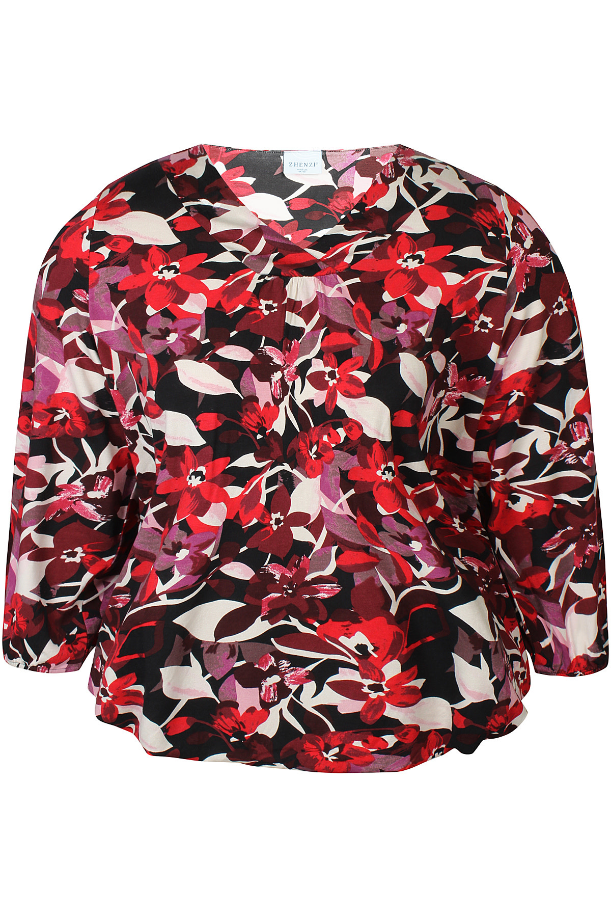 Zhenzi Zh-Saki 1025-Blouse 3/4