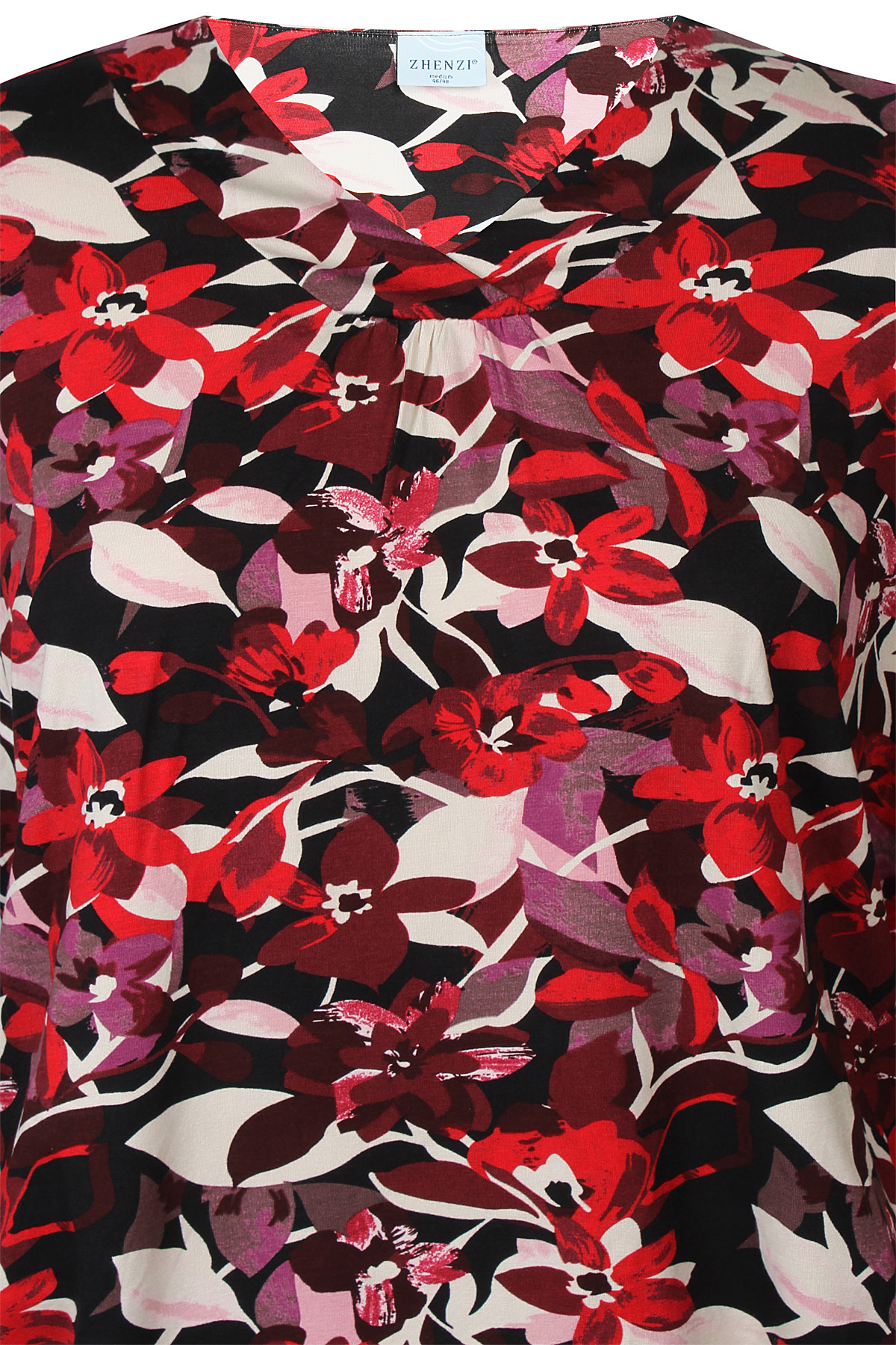 Zhenzi Zh-Saki 1025-Blouse 3/4