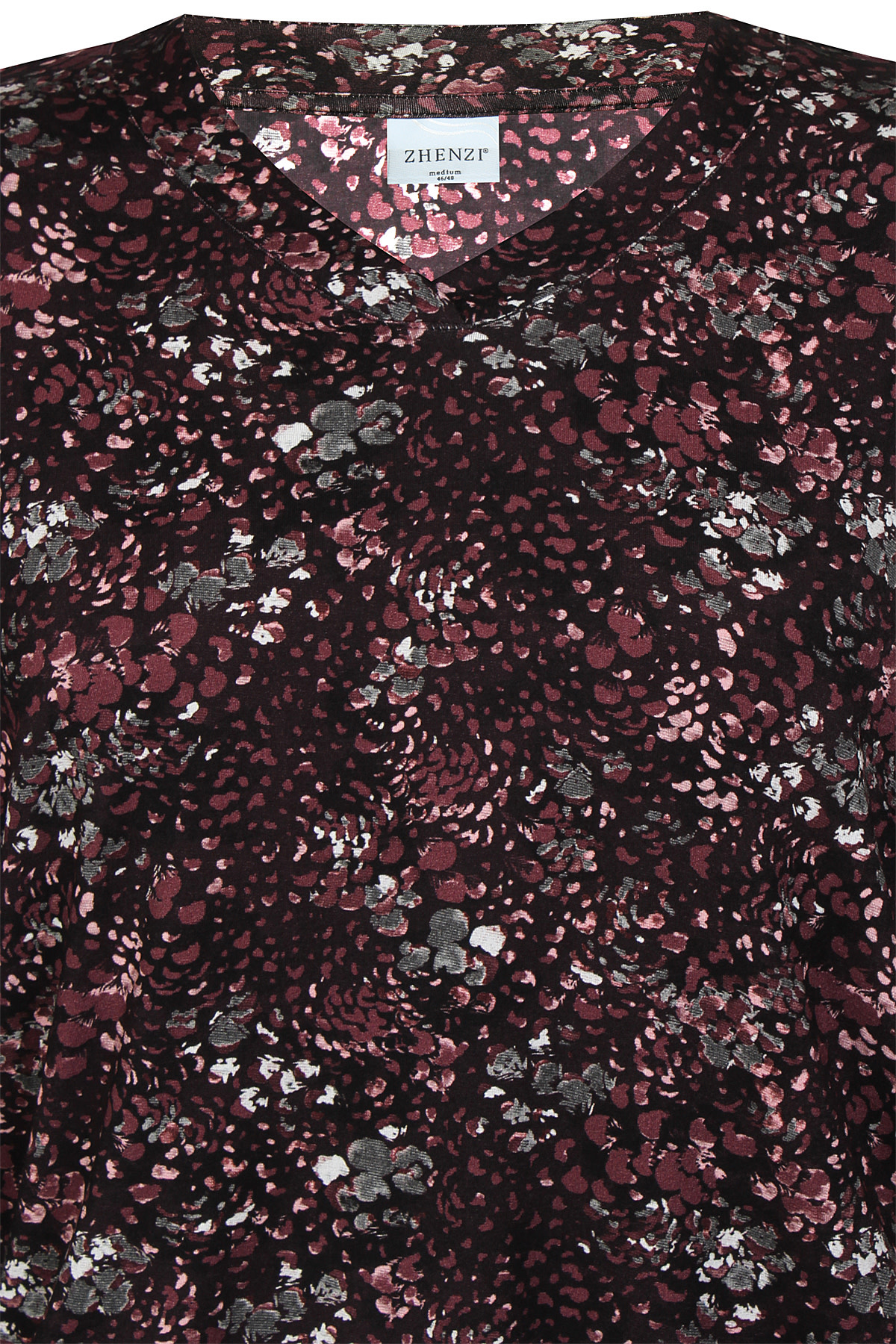 Zhenzi Zh-Sylva 1017-Blouse 3/4