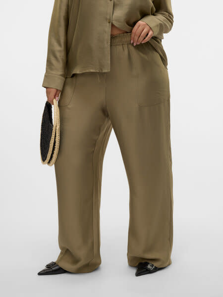 Vero Moda Curve VMCTOMA HW STRAIGHT PANTS WVN CUR