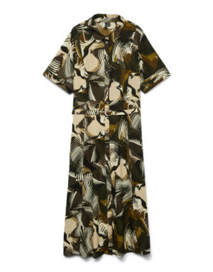 Vero Moda Curve VMCRUBY FIE 2/4 ANKLE SHIRT DRESS W CUR