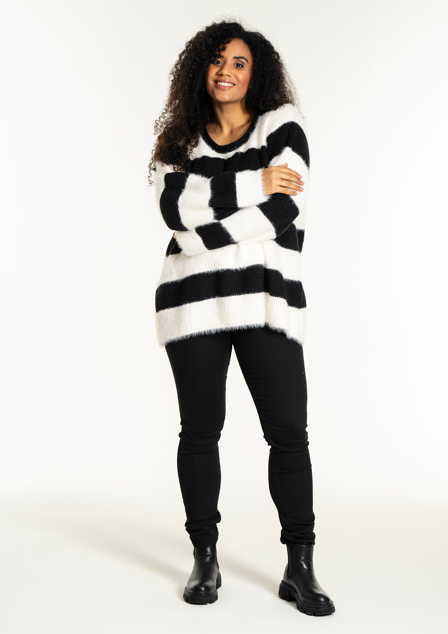 Studio SNoralise Sweater with stripes