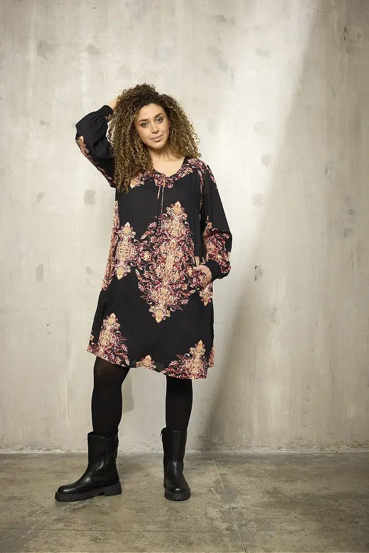 Zhenzi Zh-Sila 1052-Dress L/S