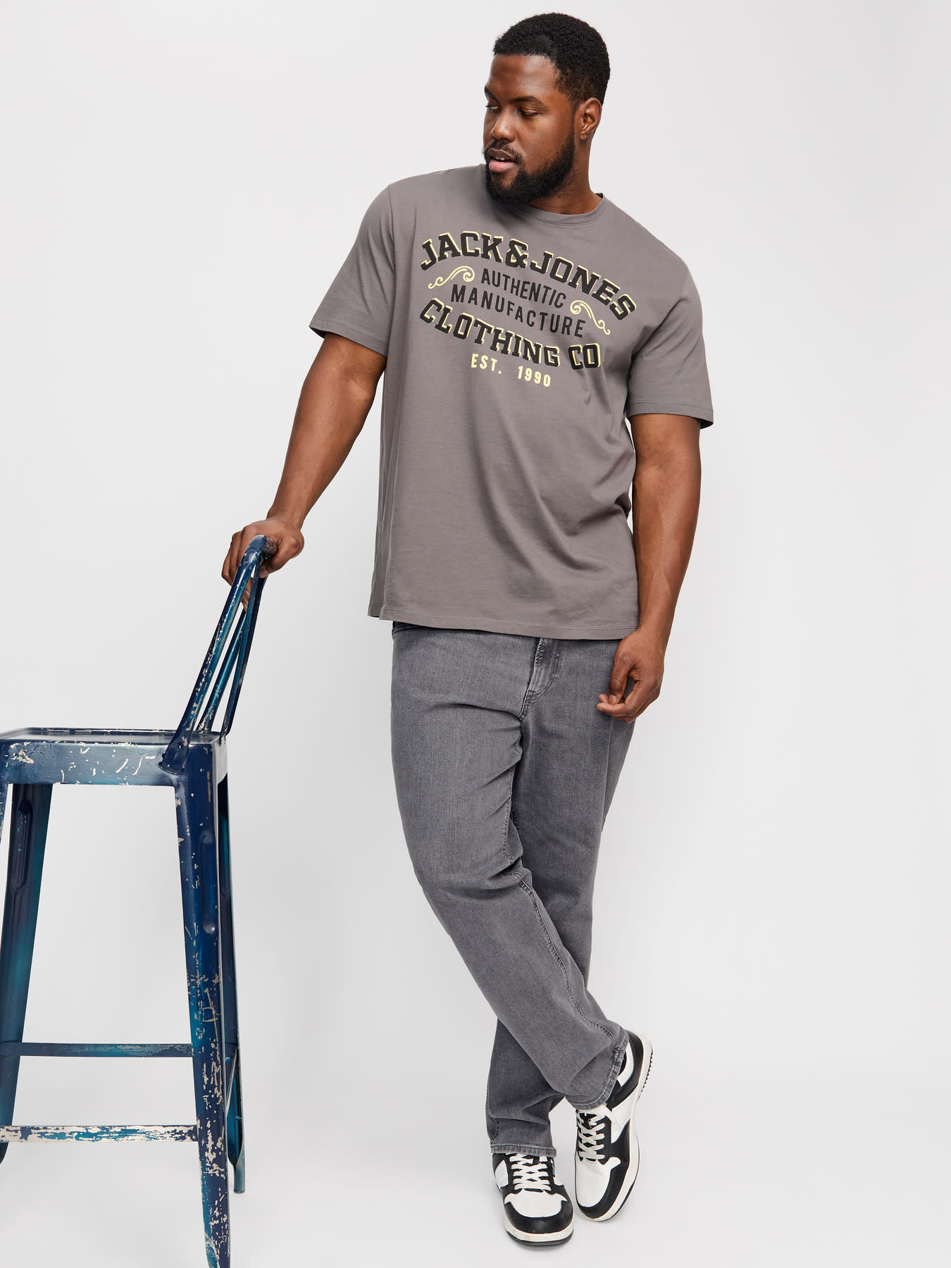 JACK&JONES PLUS JJIGLENN JJORIGINAL SQ 703 NOOS PLS "34