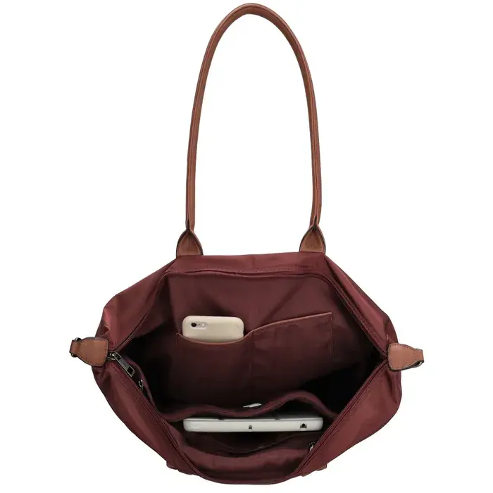 Charm London Laptop/schoudertas  Buckingham 007 Bordeaux rood