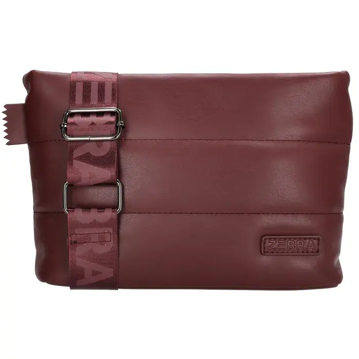 Zebra Trends Schoudertas   007 Bordeaux rood