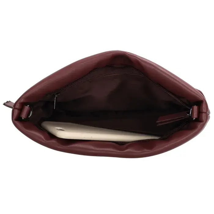 Zebra Trends Schoudertas   007 Bordeaux rood