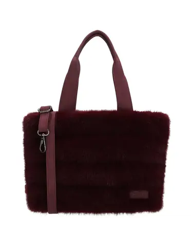 Zebra Trends Handtas  Emma  007 Bordeaux rood