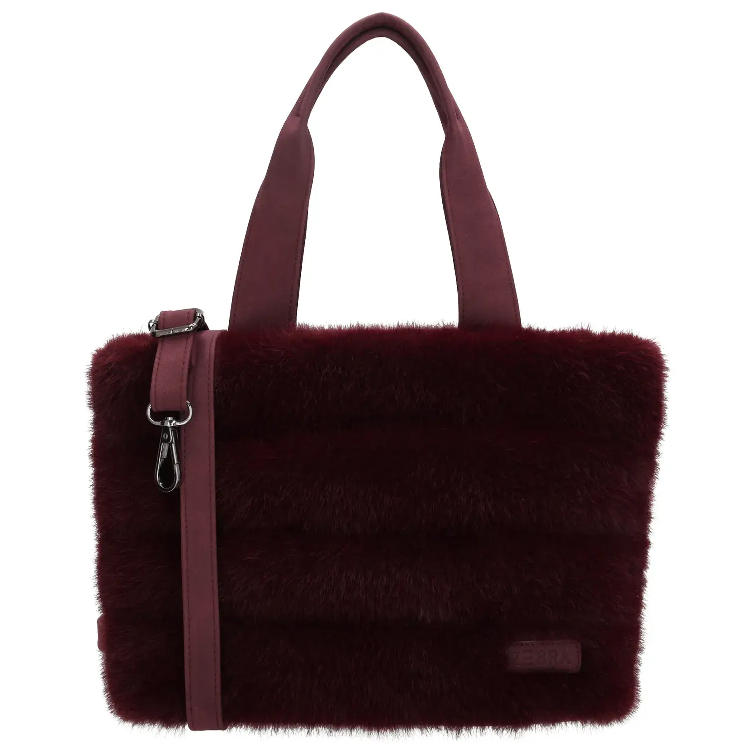 Zebra Trends Handtas   007 Bordeaux rood