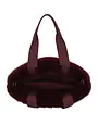 Zebra Trends Handtas  Emma  007 Bordeaux rood