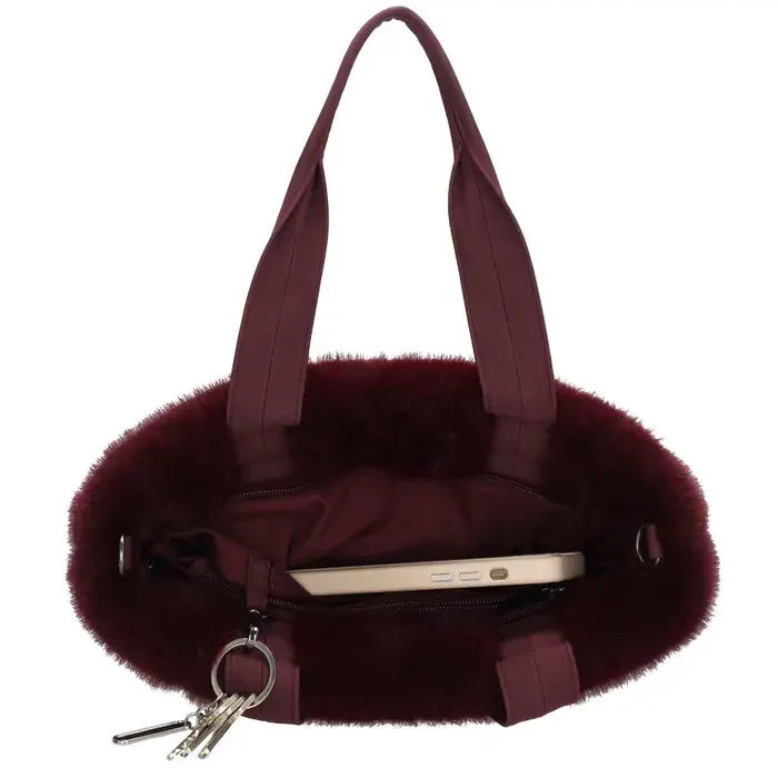Zebra Trends Handtas  Emma  007 Bordeaux rood
