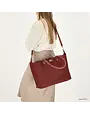 Charm London Laptop/schoudertas  Buckingham 007 Bordeaux rood