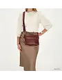 Zebra Trends Schoudertas   007 Bordeaux rood