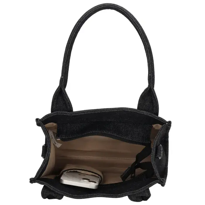Charm London Handtas Bond 001 Zwart