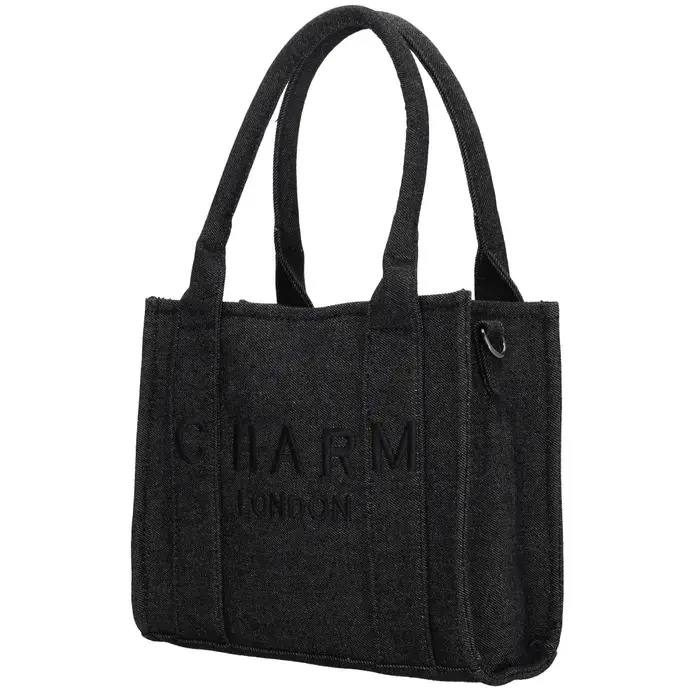 Charm London Handtas Bond 001 Zwart