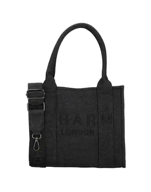 Charm London Handtas Bond 001 Zwart