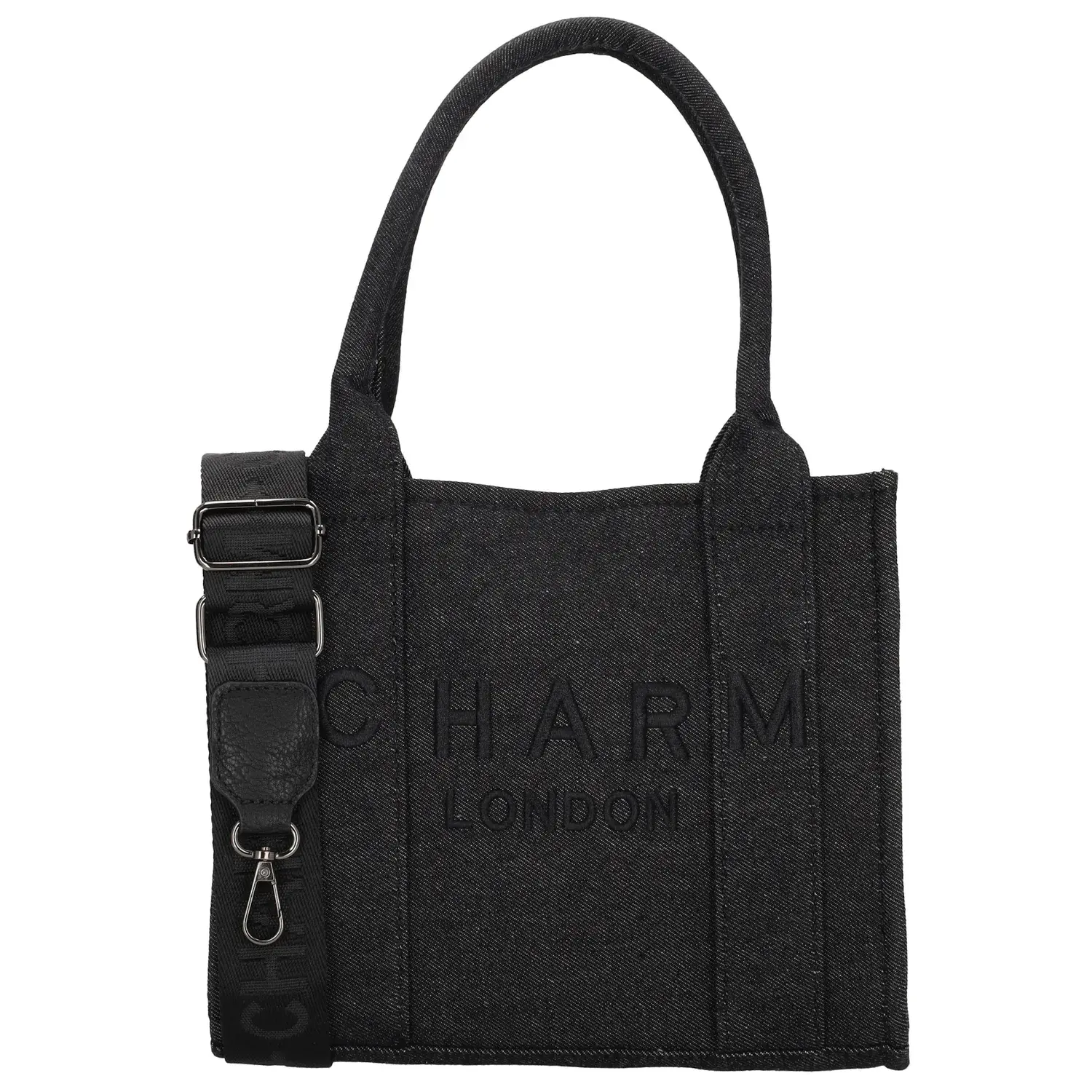 Charm London Handtas Bond 001 Zwart