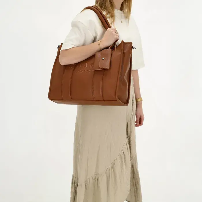 Charm London Laptoptas  Bond 006 Bruin
