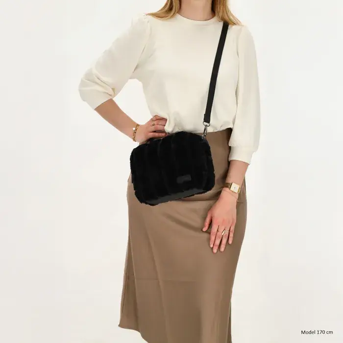 Zebra Trends Crossbodytas   001 Zwart