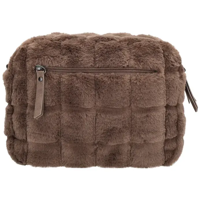 Zebra Trends Crossbodytas  Milou 119 Donkertaupe