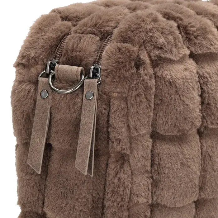 Zebra Trends Crossbodytas   119 Donkertaupe