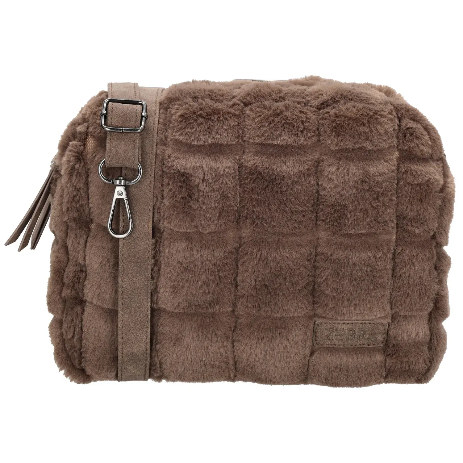 Zebra Trends Crossbodytas   119 Donkertaupe