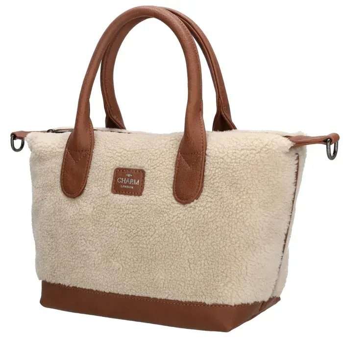 Charm London Handtas Buckingham  043 Beige